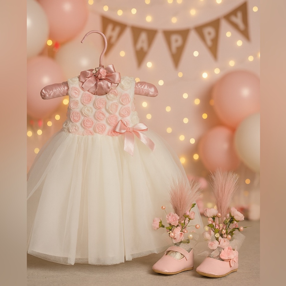 Princess Theme Baby Shower Centerpiece, Girls 1st Birthday, Wearable Outfit